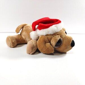 Russ Berrie Li'L Peepers Labrador Blonde Noel Christmas Dog